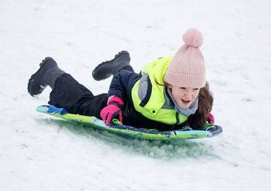 Kid-Friendly Winter Campsite